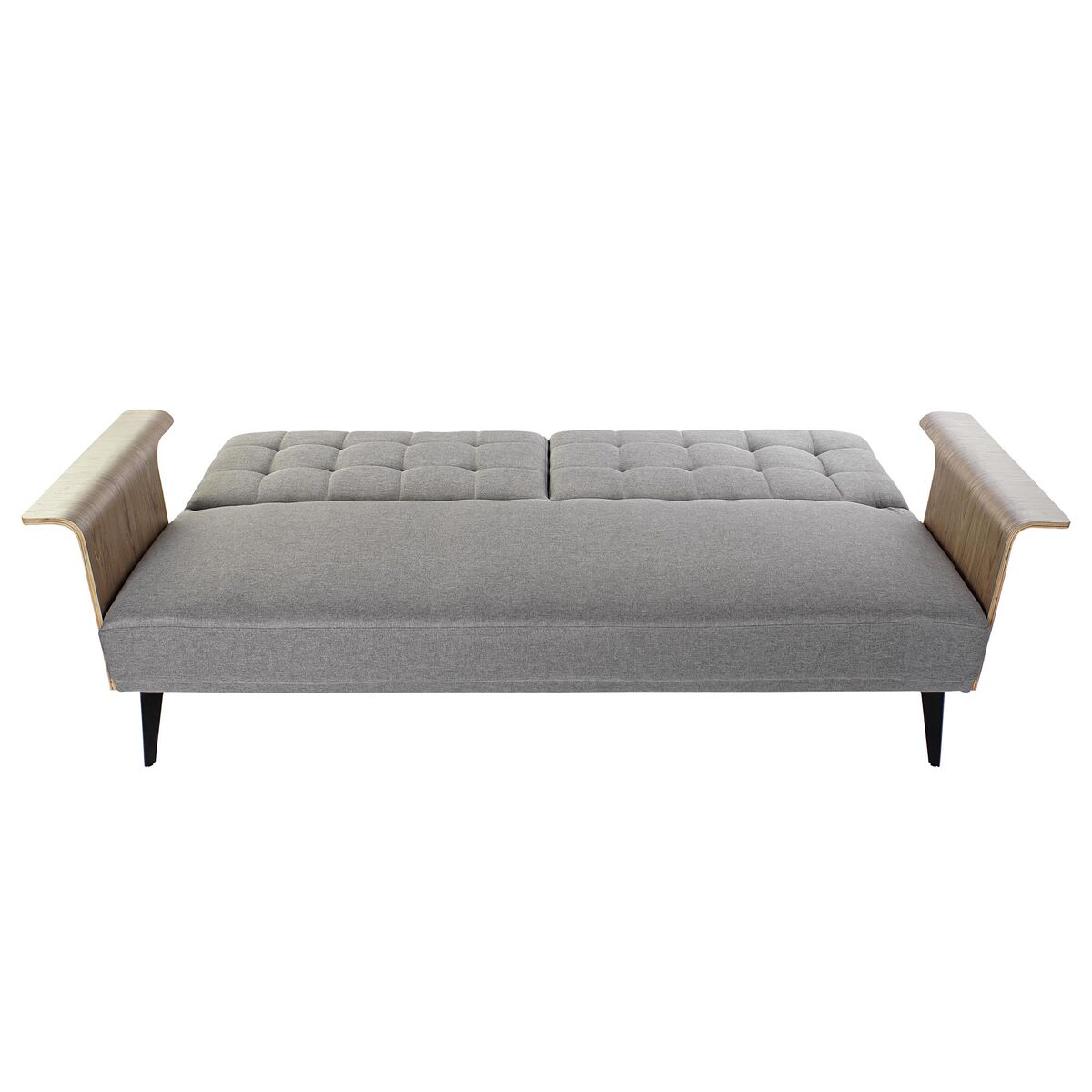 Bäddsoffa DKD Home Decor Brun Grå Metall Urban 203 x 87 x 81 cm - 5