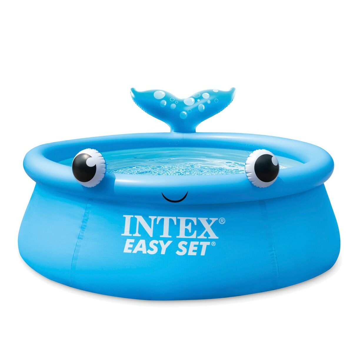 Uppblåsbar plaskpool för barn Intex (2 antal) - 4