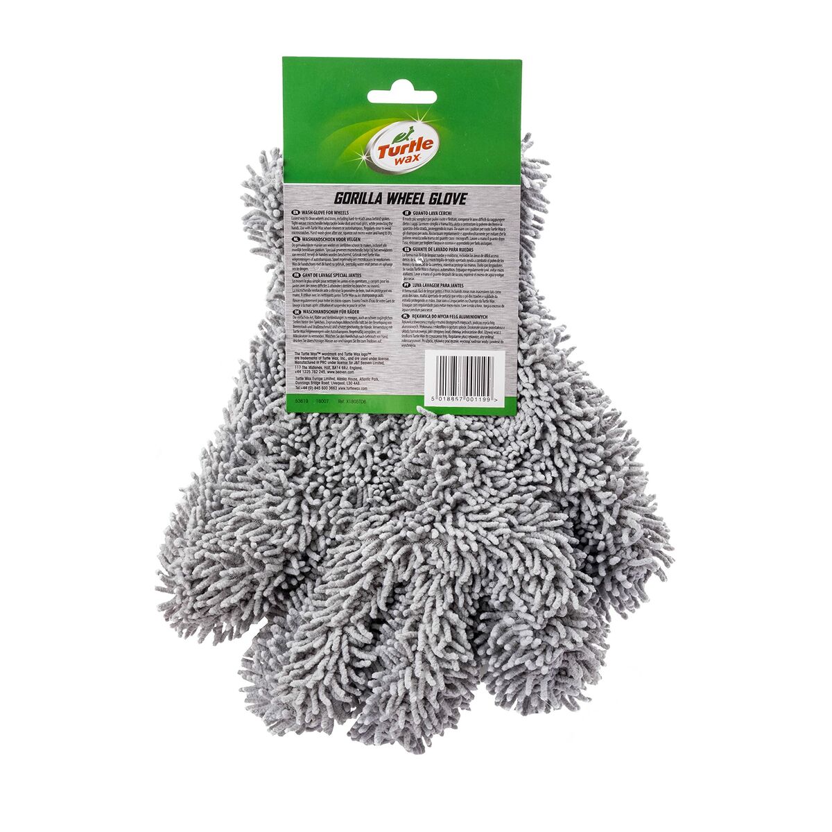 Handskar Turtle Wax TW53619 Grå - 2