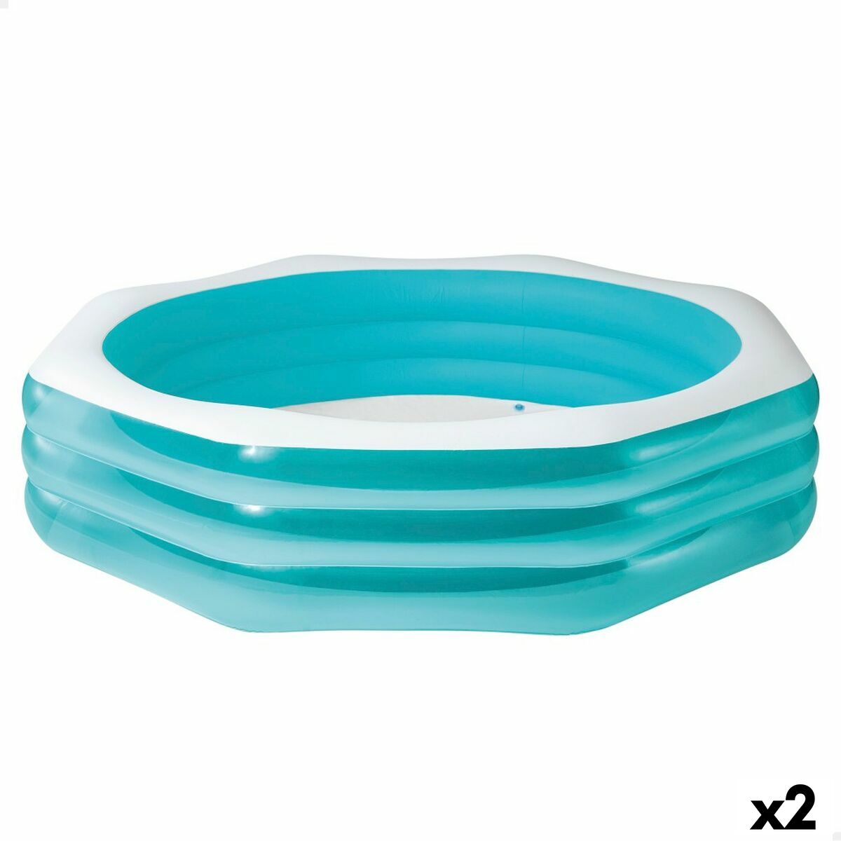 Upplåsbar bassäng Intex 254 x 56 x 254 cm (2 antal)