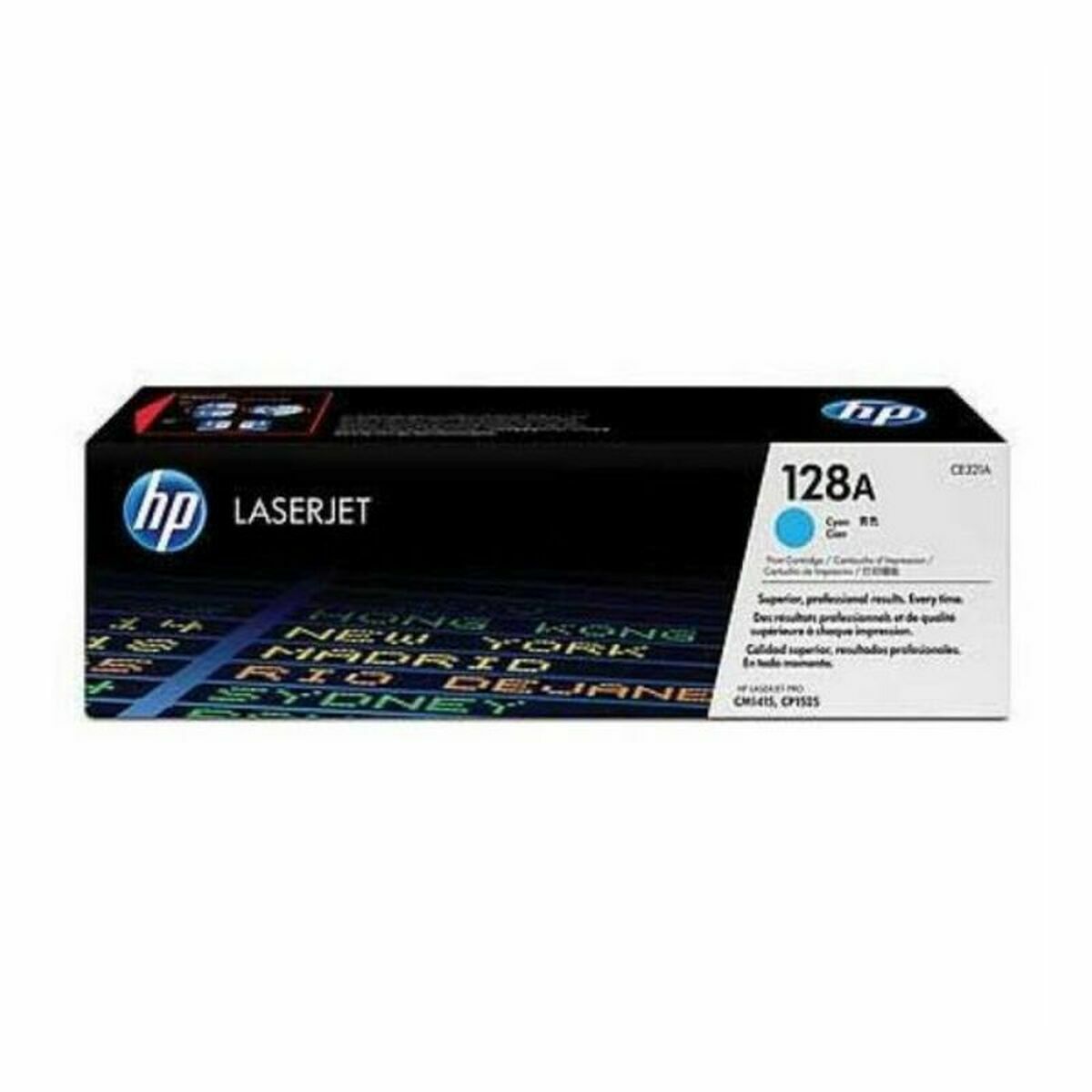 Original Toner HP 128A Svart Turkos - 2