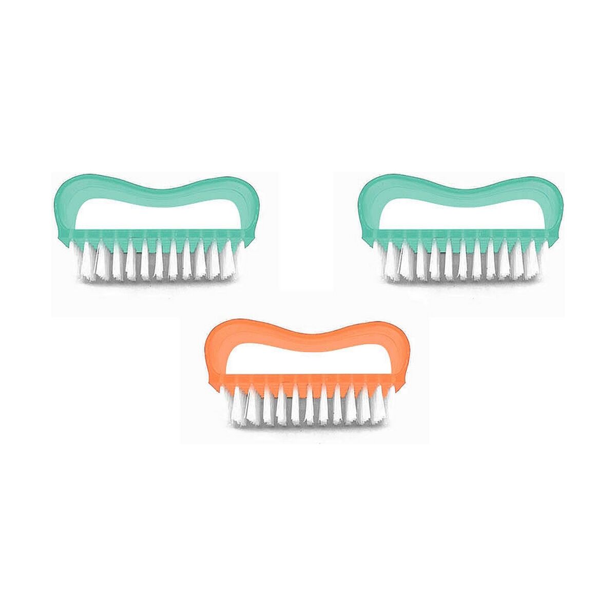 Borste Plast 8 cm (3 Delar) (36 antal) - 2
