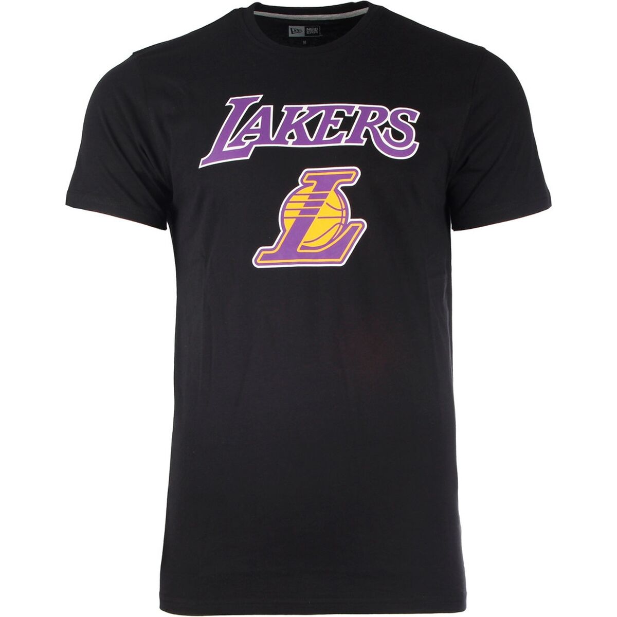 Sporttröja med ärmar New Era TEAM LOGO TEE LOSLAK BLK 11530752  Svart