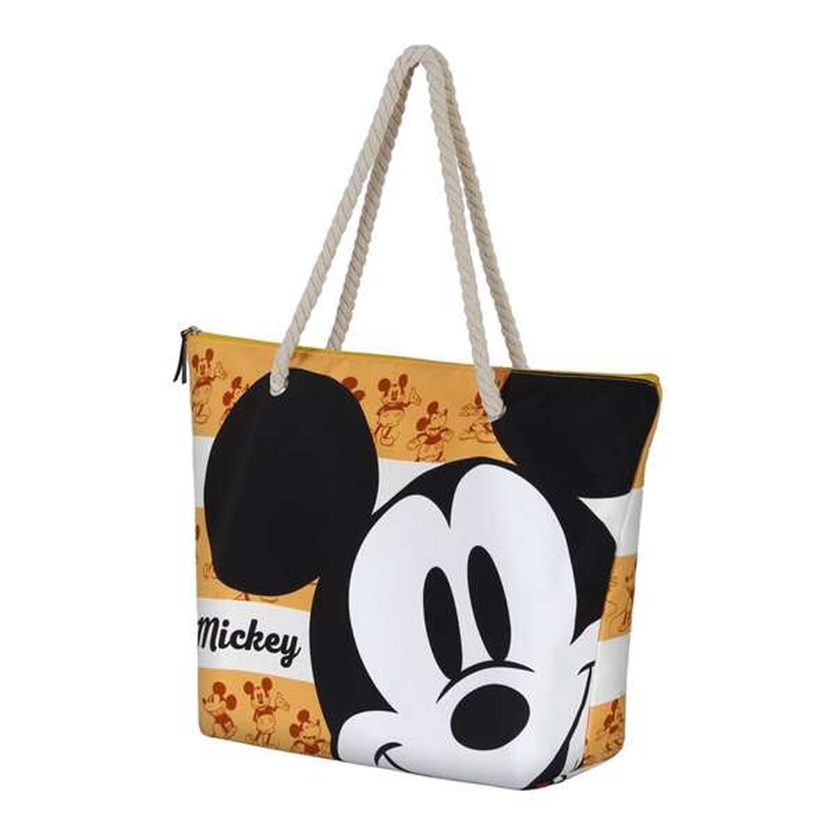 Strandväska Mickey Mouse Gul - 2