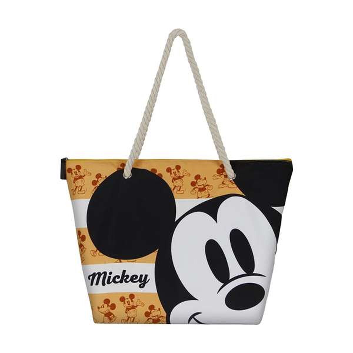 Strandväska Mickey Mouse Gul - 3