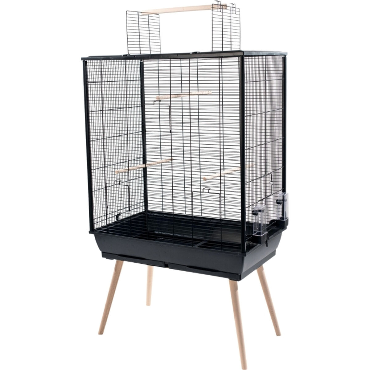 Fågelbur Zolux Jili Neo Cage XL Svart 81 x 93 x 48 cm - 2