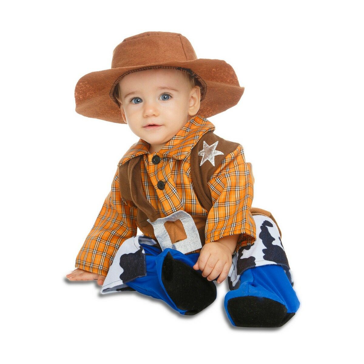 Maskeraddräkt bebis My Other Me Billy the Kid Cowboy (2 Delar)