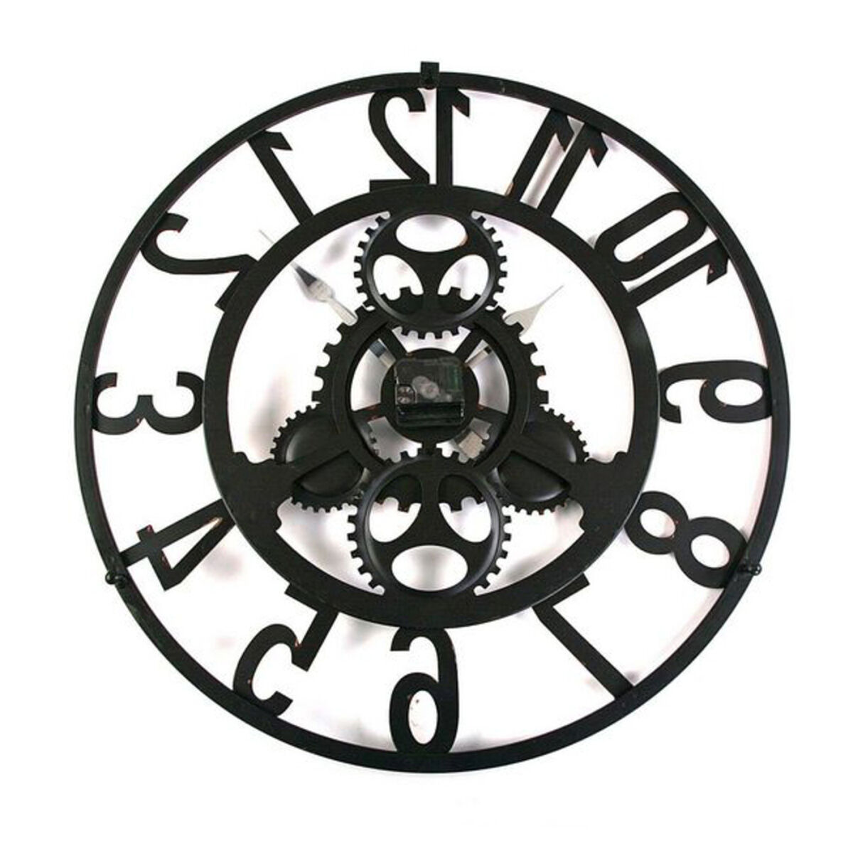 Väggklocka Versa Metall (4,5 x 60 x 60 cm) - 3