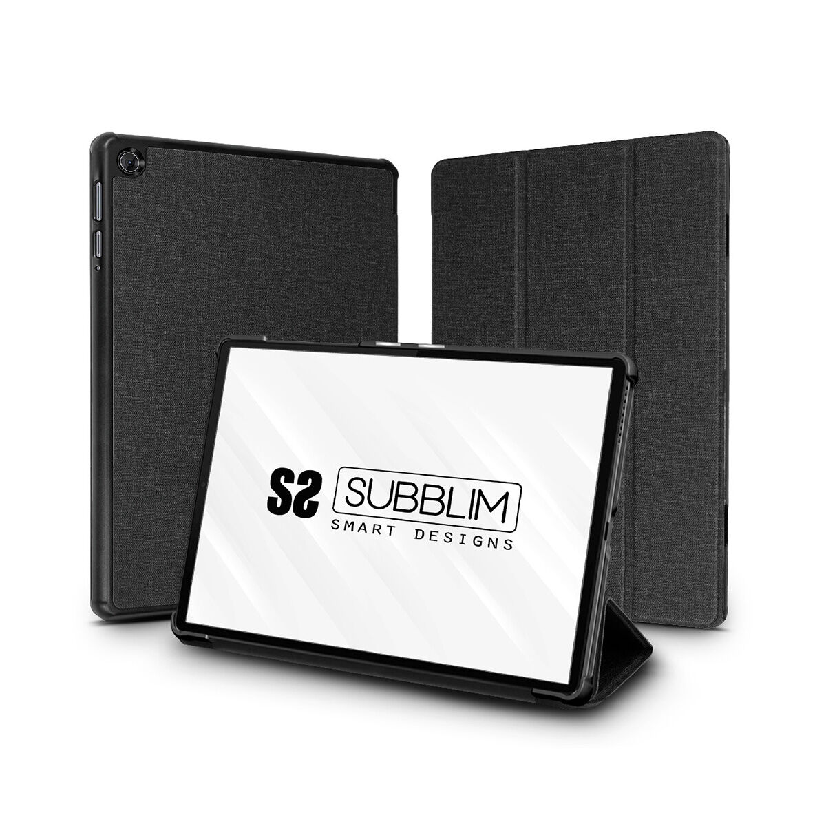 Fodral till Läsplatta Subblim M10 Plus 3a Gen Svart 10,6"