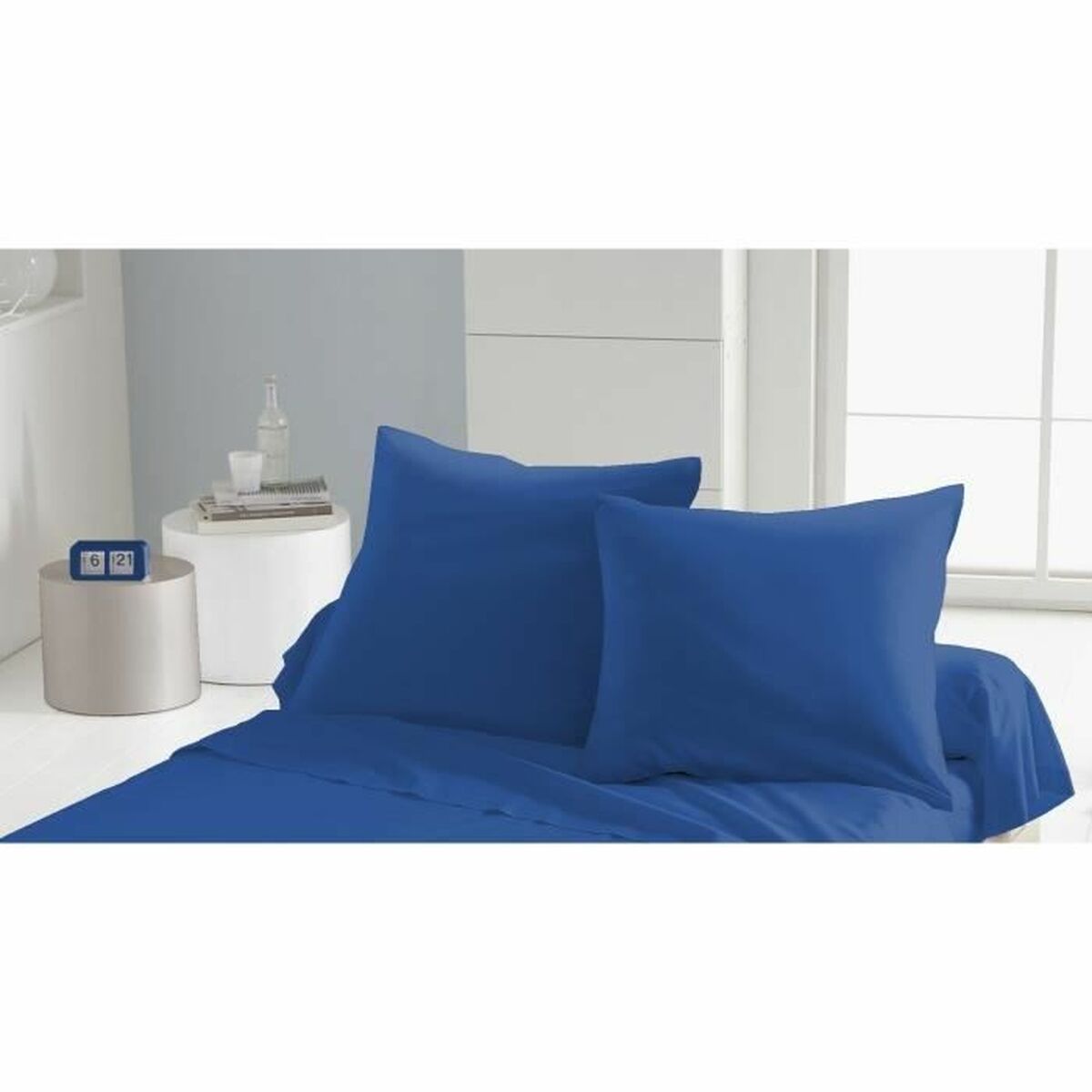 Örngott HOME LINGE PASSION Blå 63 x 63 cm - 3