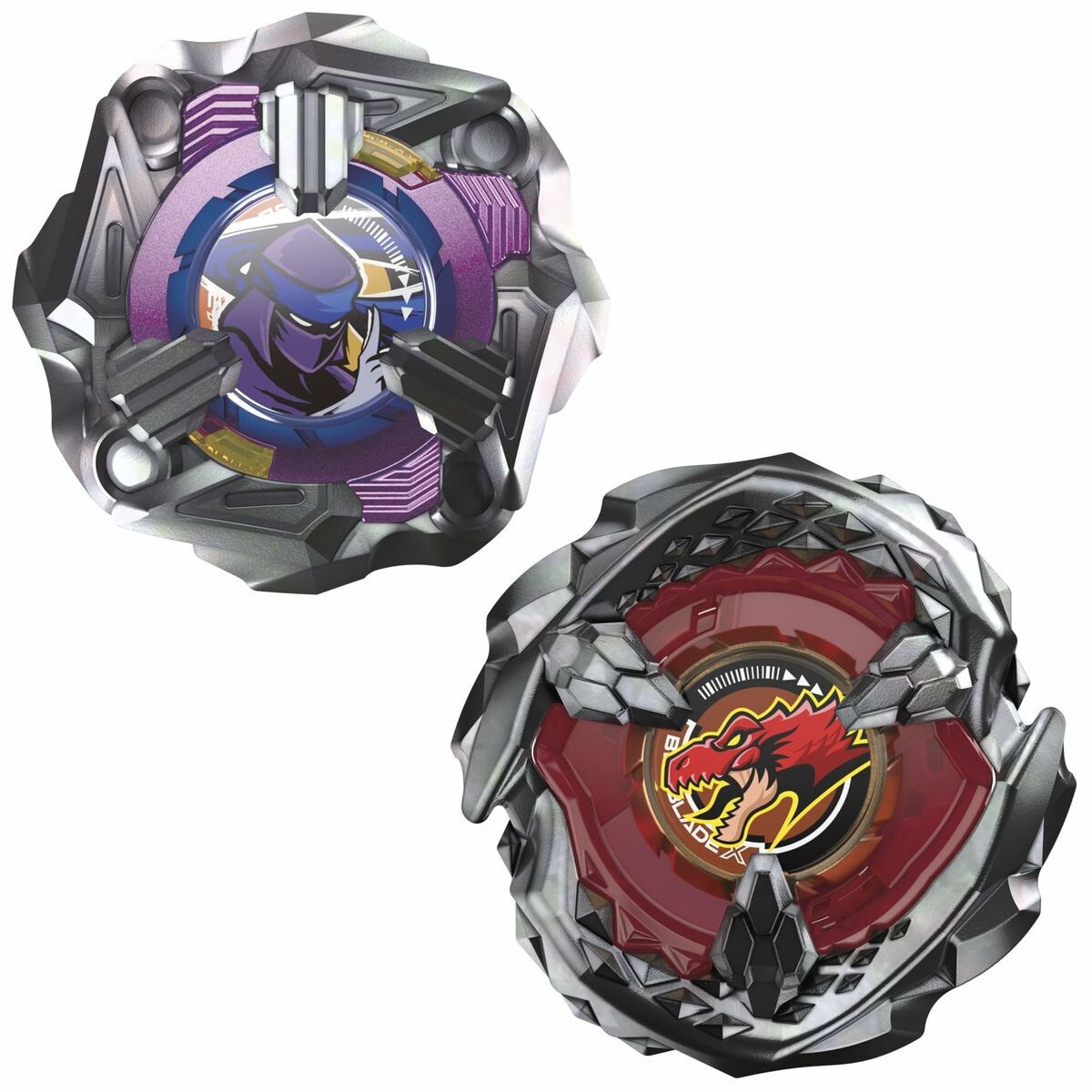 Skicklighetsspel Hasbro Beat Tyranno 4-70Q y Knife Shinobi 4-80HN 2 Delar 2 antal - 2