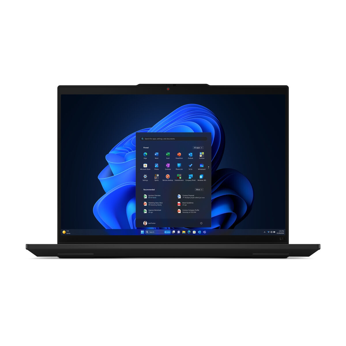 Bärbar dator Lenovo TP L14 14" amd ryzen 5 7535U 16 GB RAM 512 GB SSD Qwerty Spanska - 3