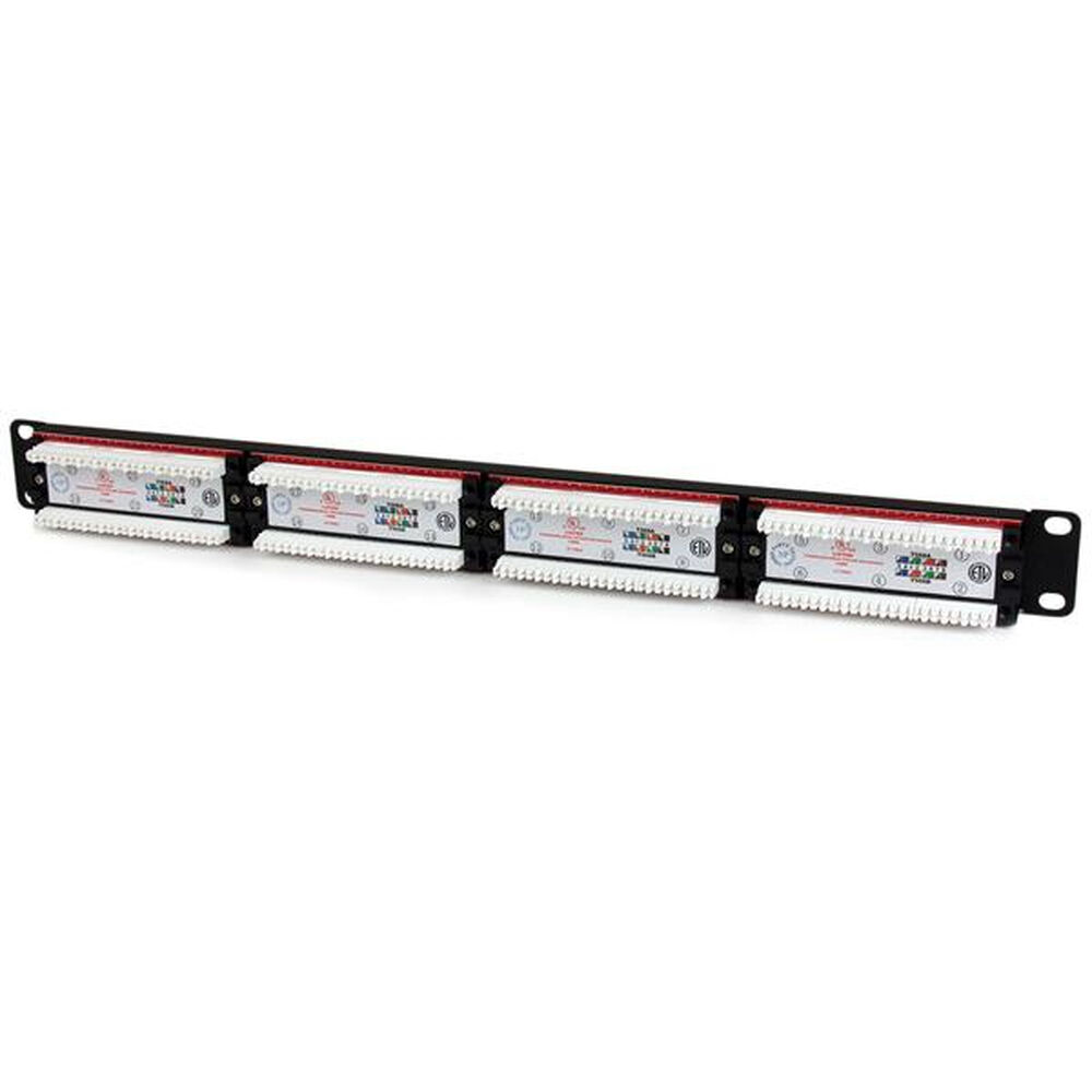 Patchpanel 24 UTP Portar Kategori 6 Startech C6PANEL24 - 4