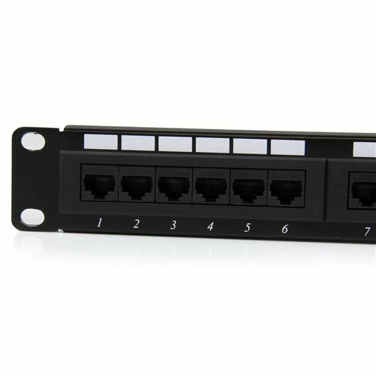 Patchpanel 24 UTP Portar Kategori 6 Startech C6PANEL24 - 9