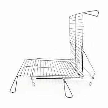 Grill Algon Kromad Roterbar Silvrig 45 x 50 x 9 cm (4 antal)