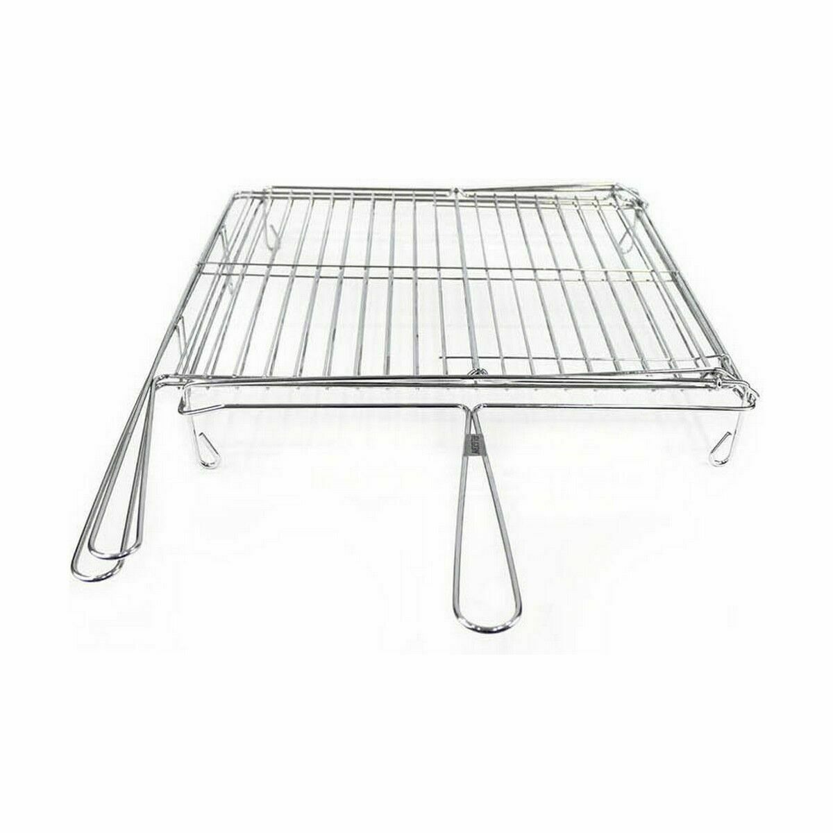Grill Algon Kromad Roterbar Silvrig 45 x 50 x 9 cm (4 antal) - 3