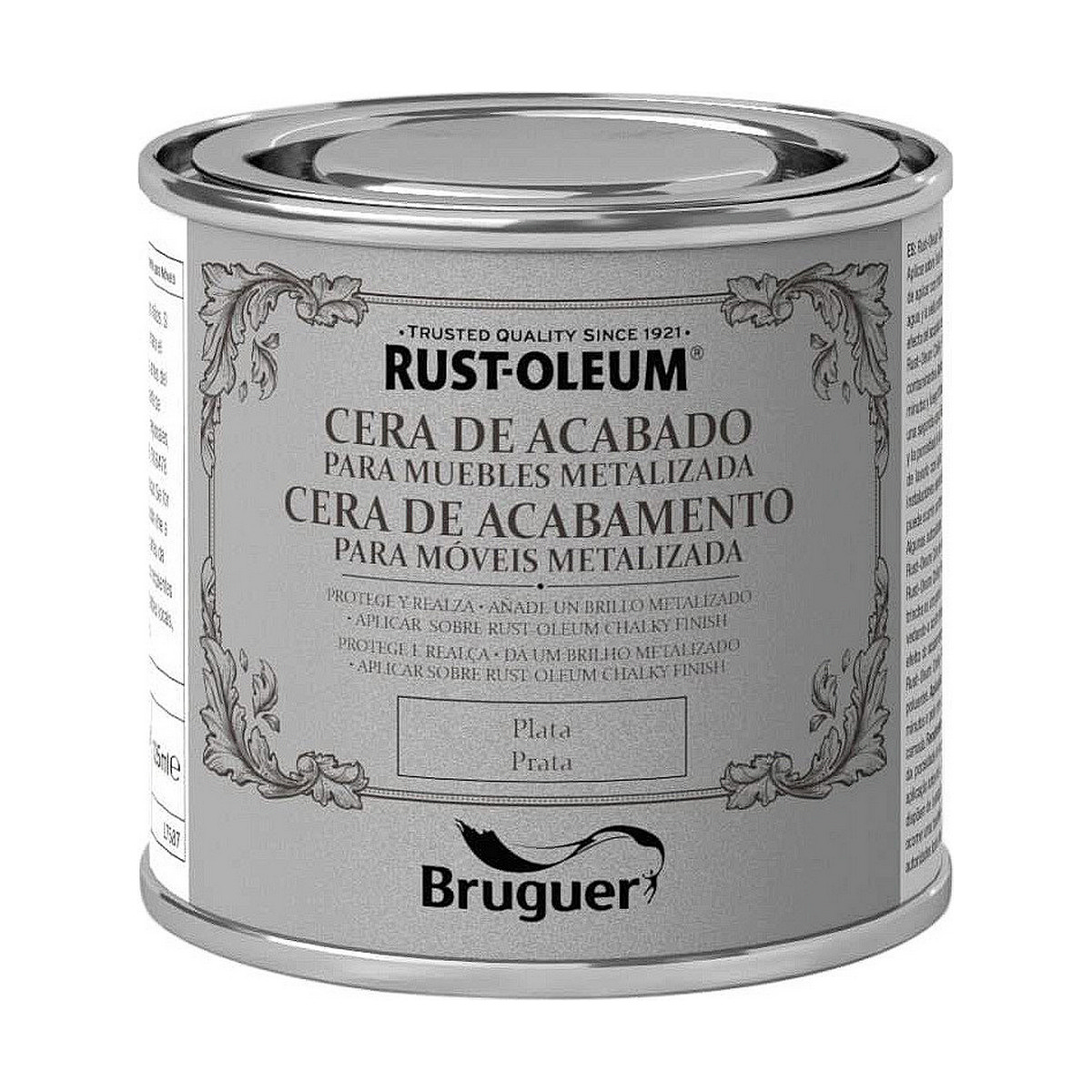 Trävax Bruguer Silver 125 ml