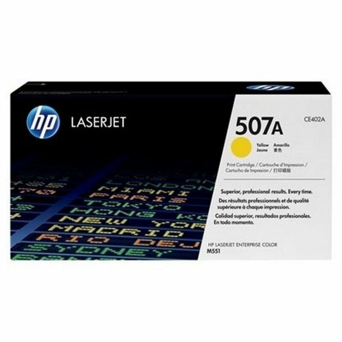 Original Toner HP 507A Gul - 2