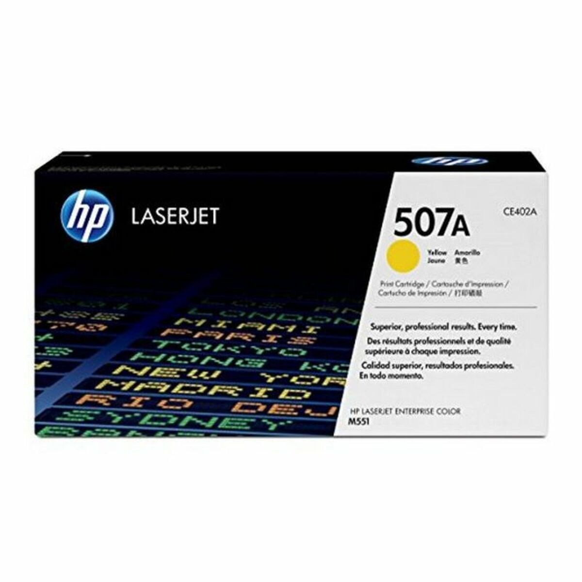 Original Toner HP 507A Gul - 3