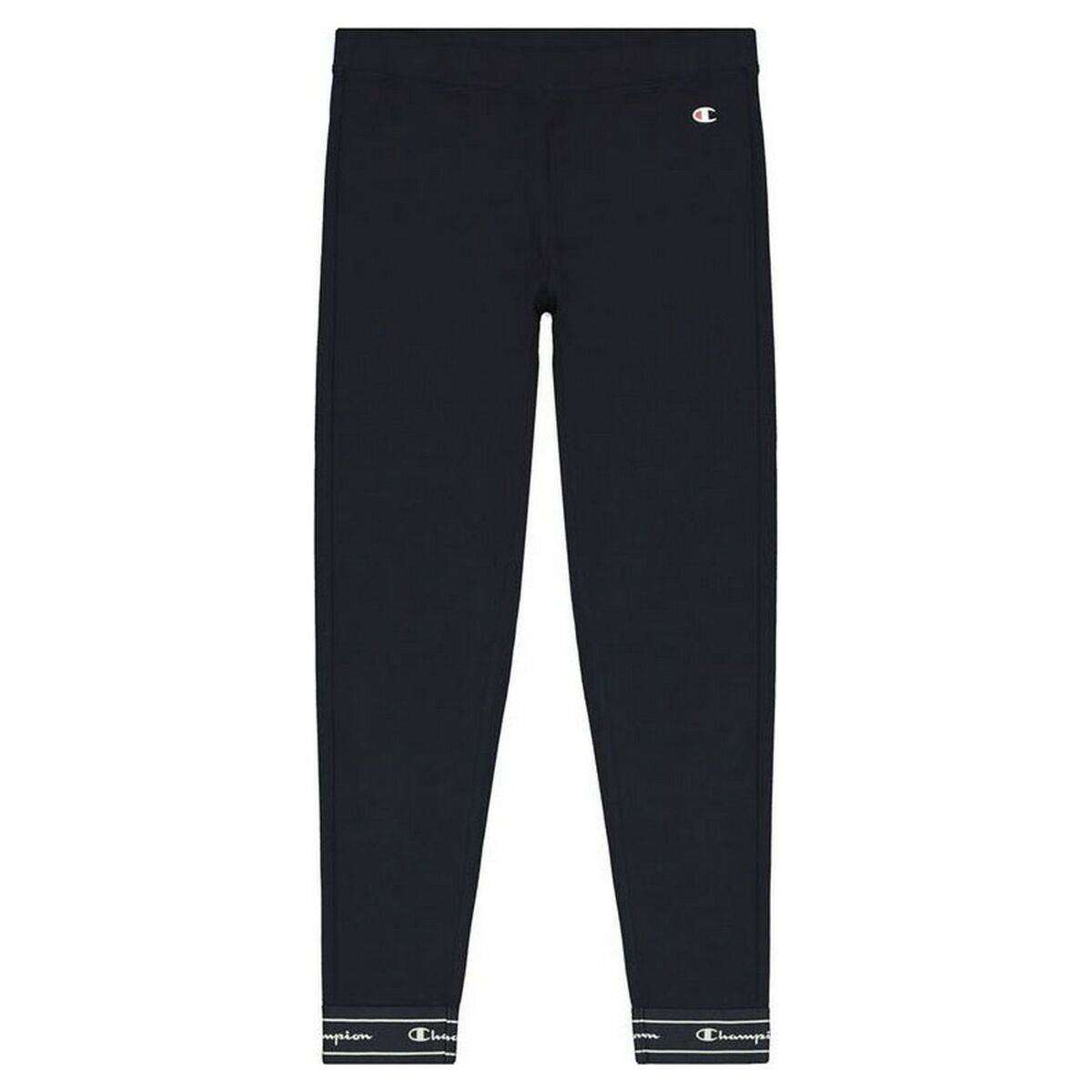Sport-leggings, Dam Champion Crop Logo Tape W Mörkblå - 4