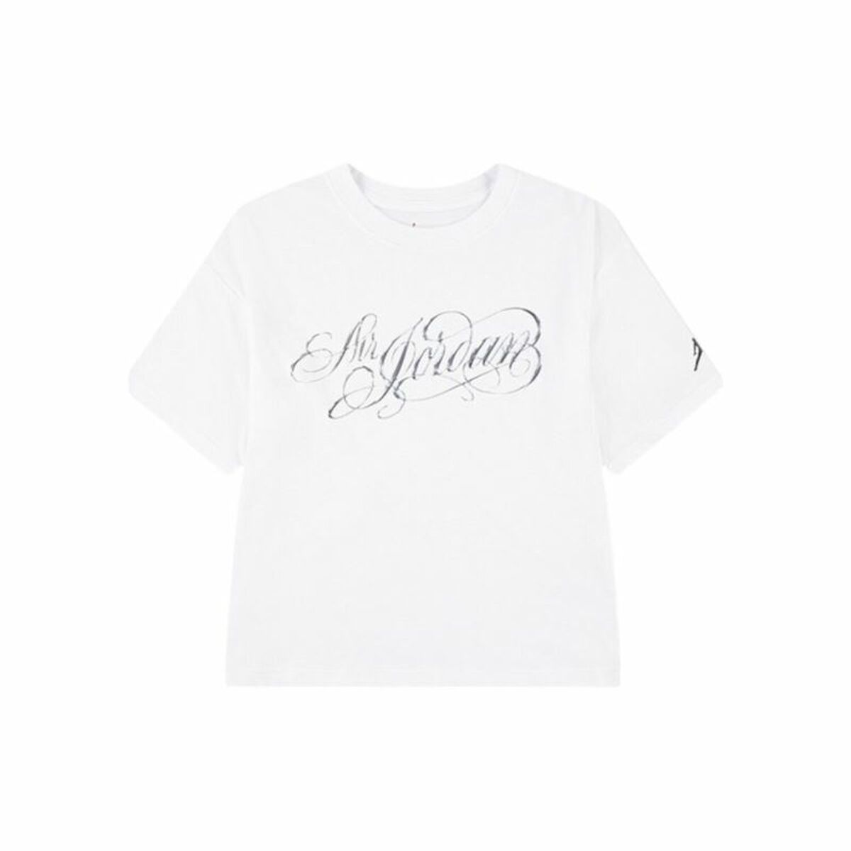 Barn T-shirt med kortärm Jordan Jordan Air Ss Gfx Vit
