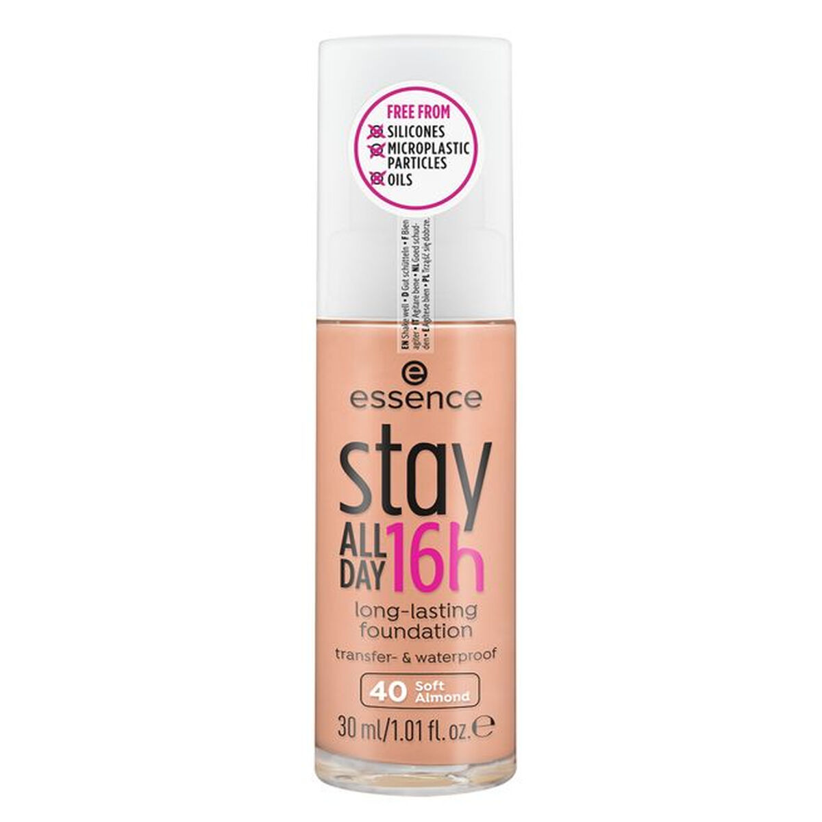 Foundationkräm Essence Stay All Day 16H 40-soft almond (30 ml) - 3