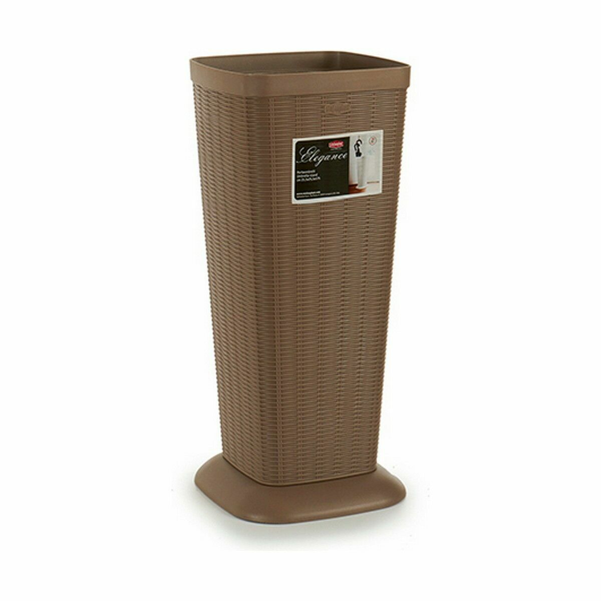 Paraplyställ Stefanplast Elegance Beige Plast 25,3 x 57 x 25,3 cm (6 antal) - 2