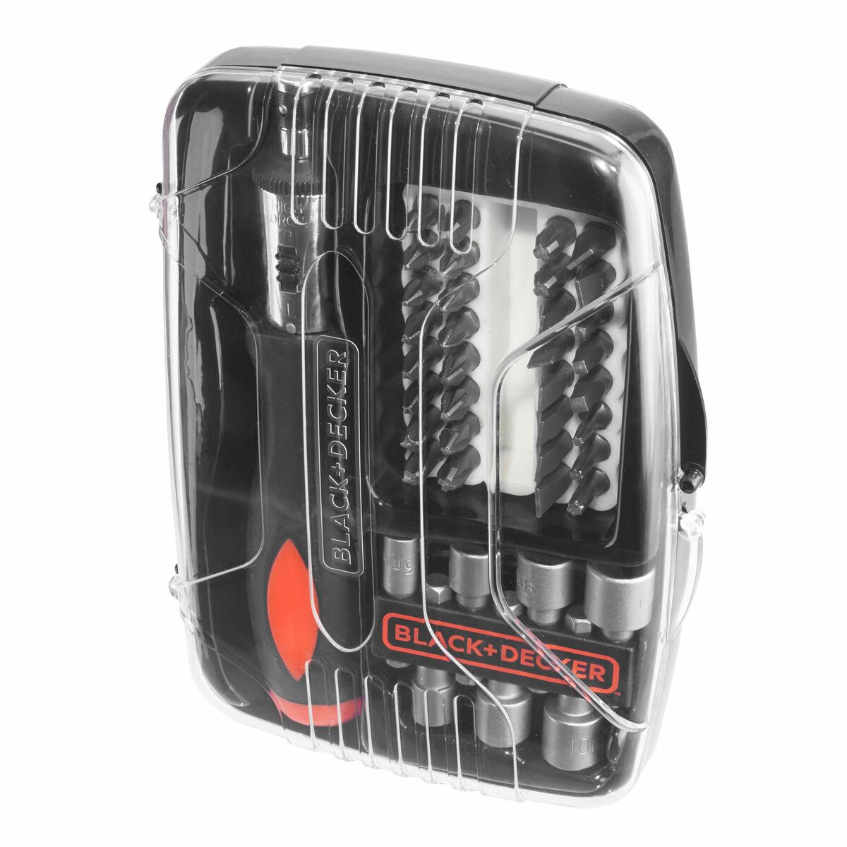 Skruvmejsel med flera ändbitar Black & Decker a7062-xj - 4