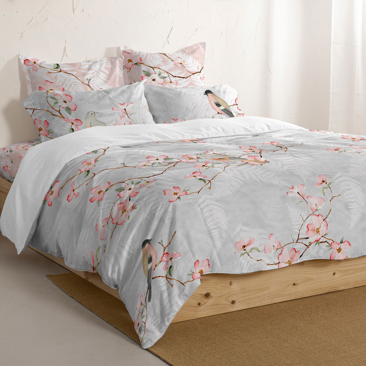 Påslakan HappyFriday Ohara Multicolour 155 x 220 cm - 2