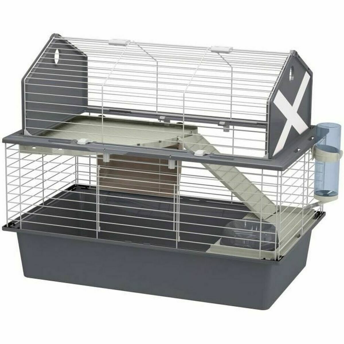 Bur Ferplast Barn 80 Metall Plast 78 x 48 x 65 cm