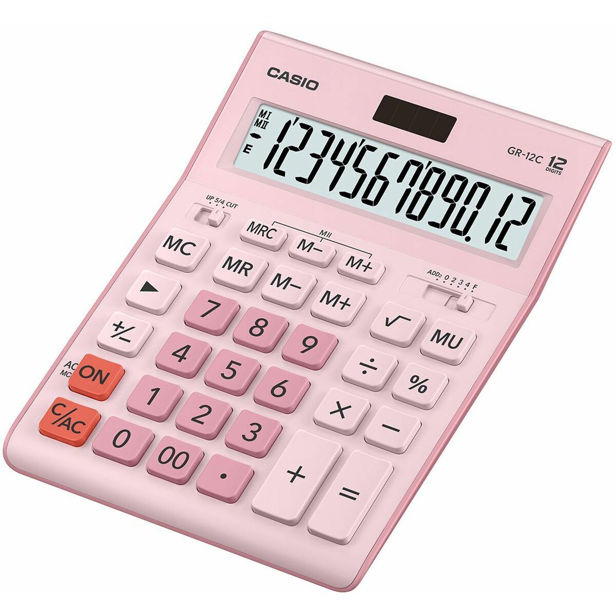Kalkylator Casio GR-12C Svart Plast