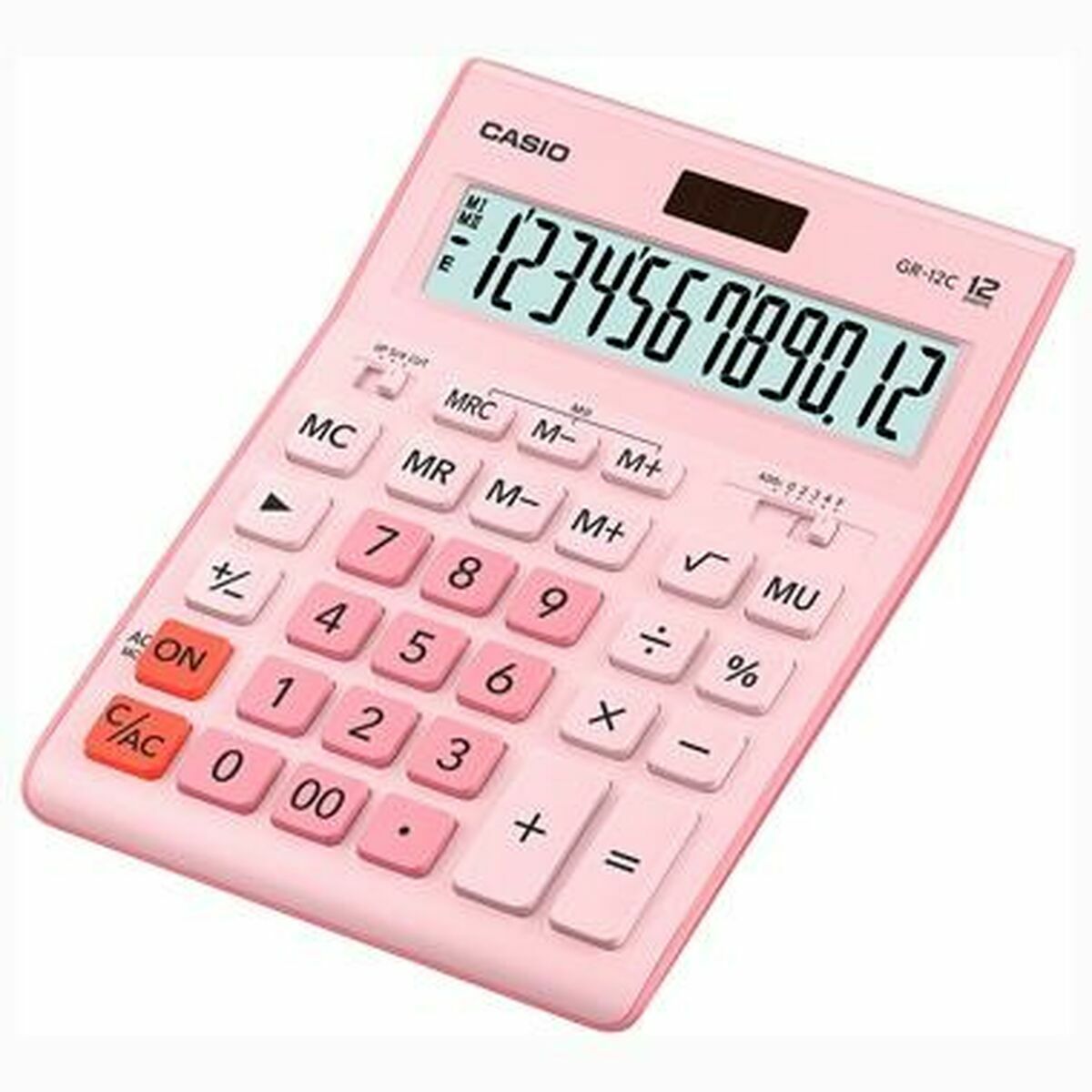 Kalkylator Casio GR-12C Svart Plast - 2