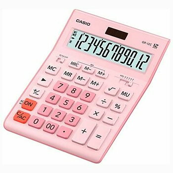 Kalkylator Casio GR-12C Svart Plast