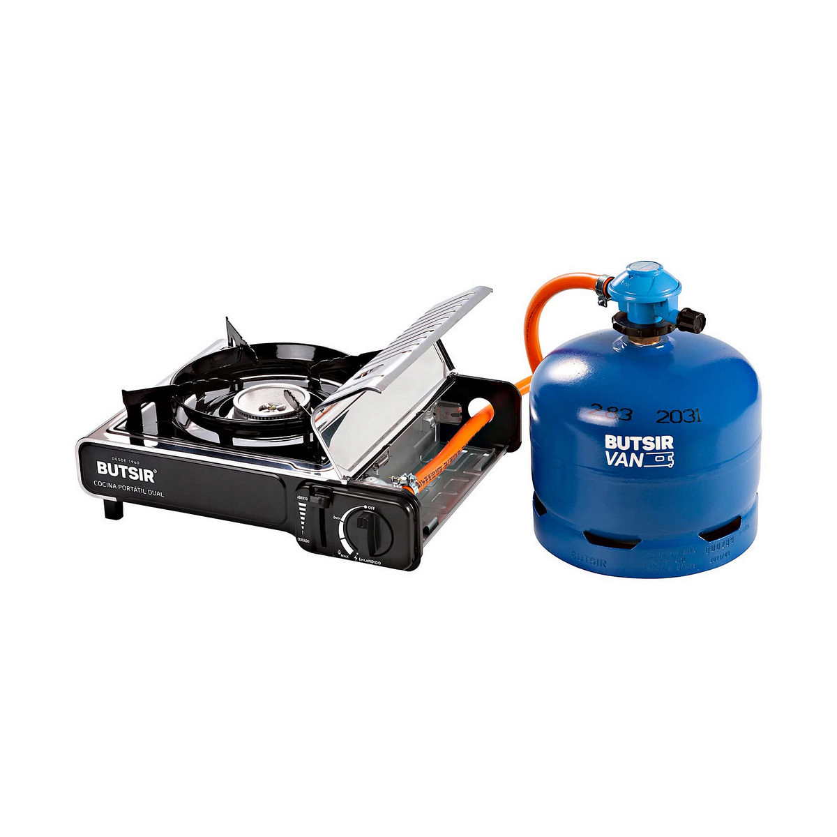 gaskök Butsir ms-2000 dual 34 x 28 x 12 cm - 3