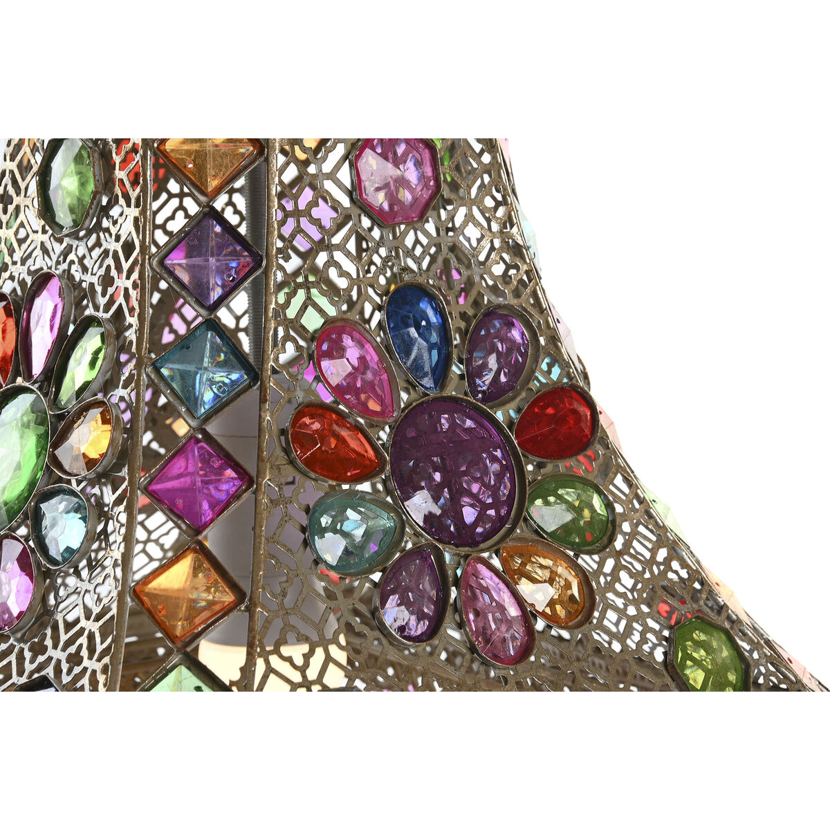 Taklampa DKD Home Decor Metall Koppar Multicolour 40 W 50 W 28 x 28 x 30 cm - 5