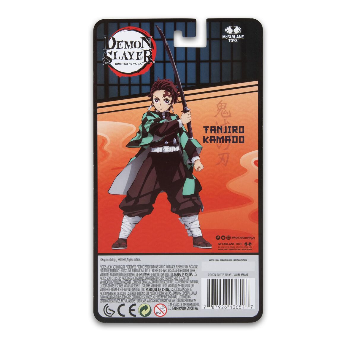 Actionfigurer Demon Slayer Tanjiro Kamado 13 cm - 2