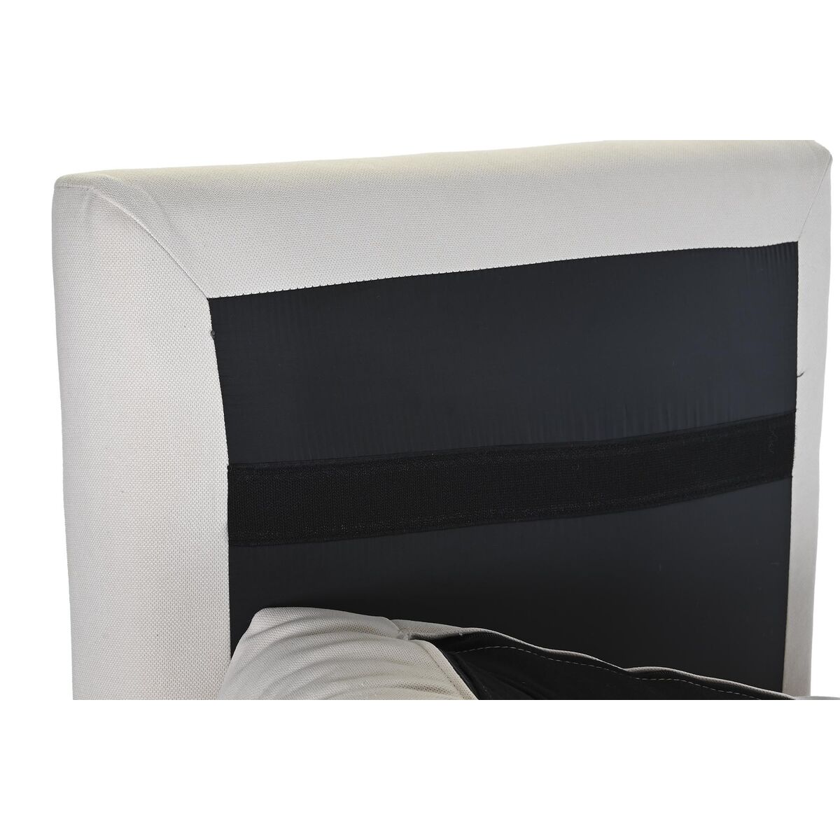 Bäddsoffa DKD Home Decor Kräm Metall Scandi 74 x 85 x 90 cm - 3