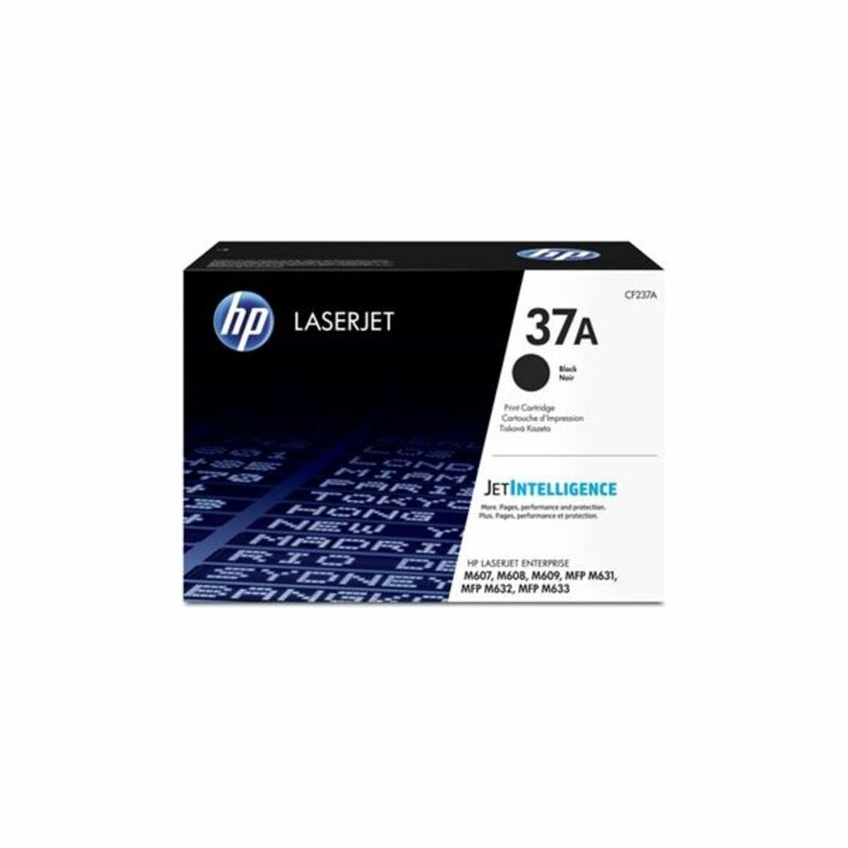 Toner HP 37A Negro Svart - 5
