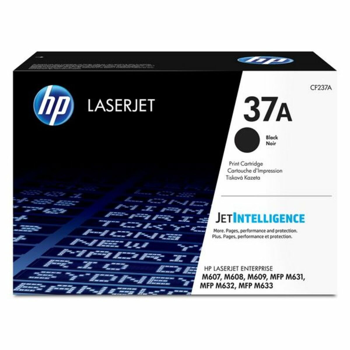 Toner HP 37A Negro Svart - 2