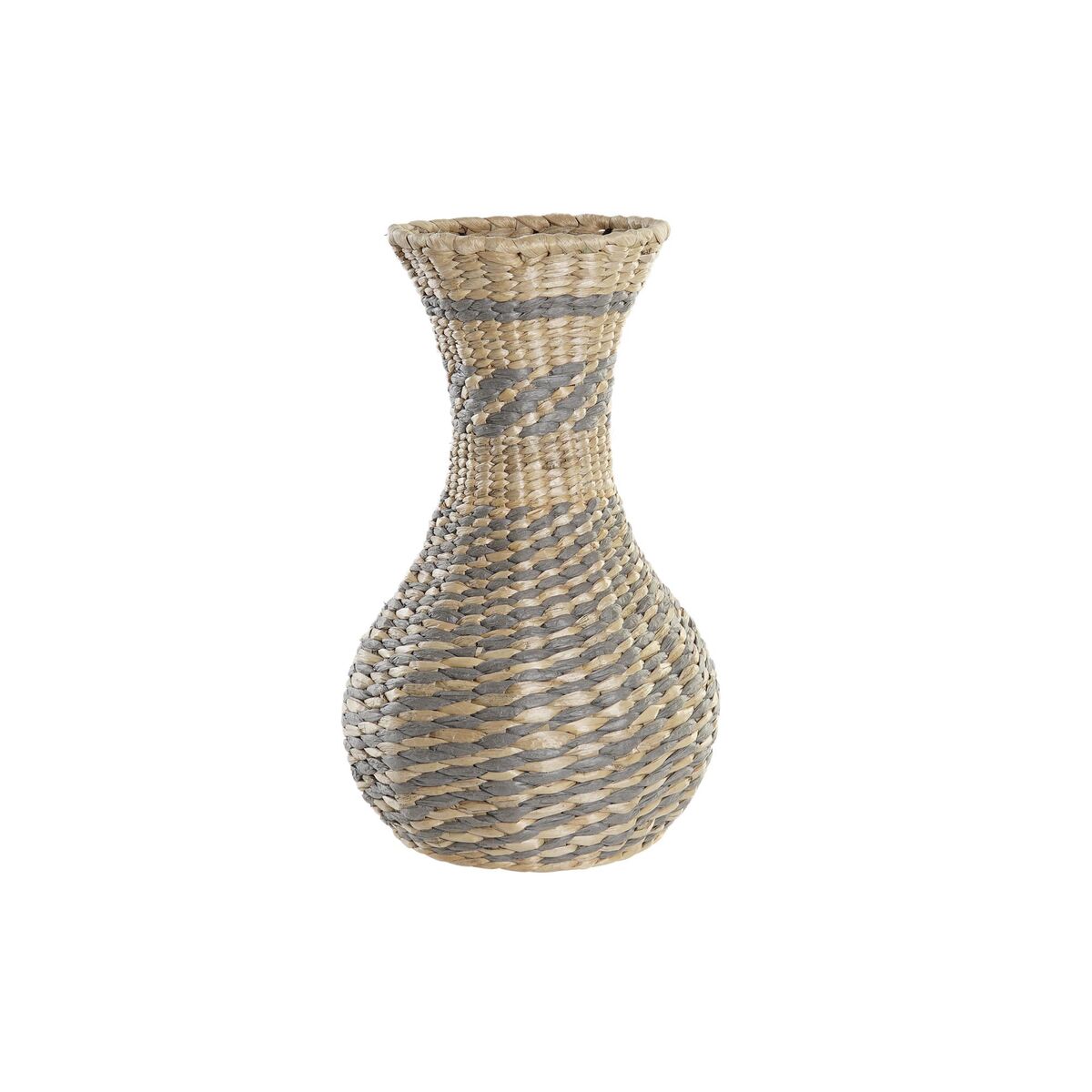 Vas DKD Home Decor Naturell Grå 25 x 25 x 41 cm - 7