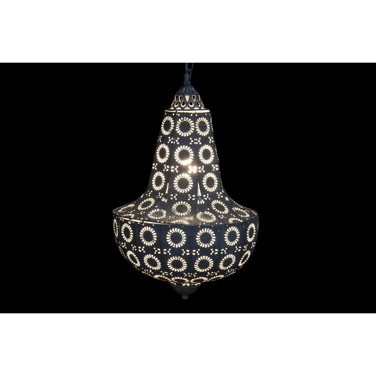 Taklampa DKD Home Decor Metall Vit - 2