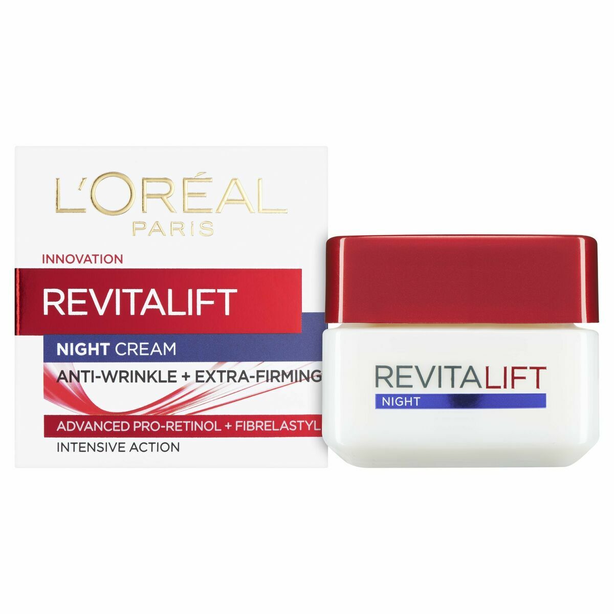 Anti-aging nattkräm L'Oreal Make Up Revitalift 50 ml (Renoverade A+) - 2