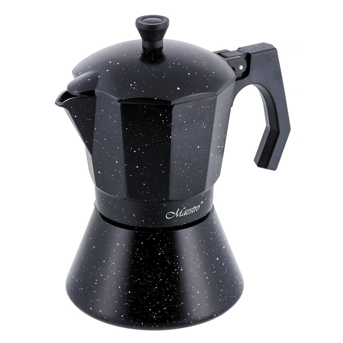 Italiensk Kaffepanna Feel Maestro MR-1667-6 Svart Granit Aluminium 300 ml 6 Koppar - 7