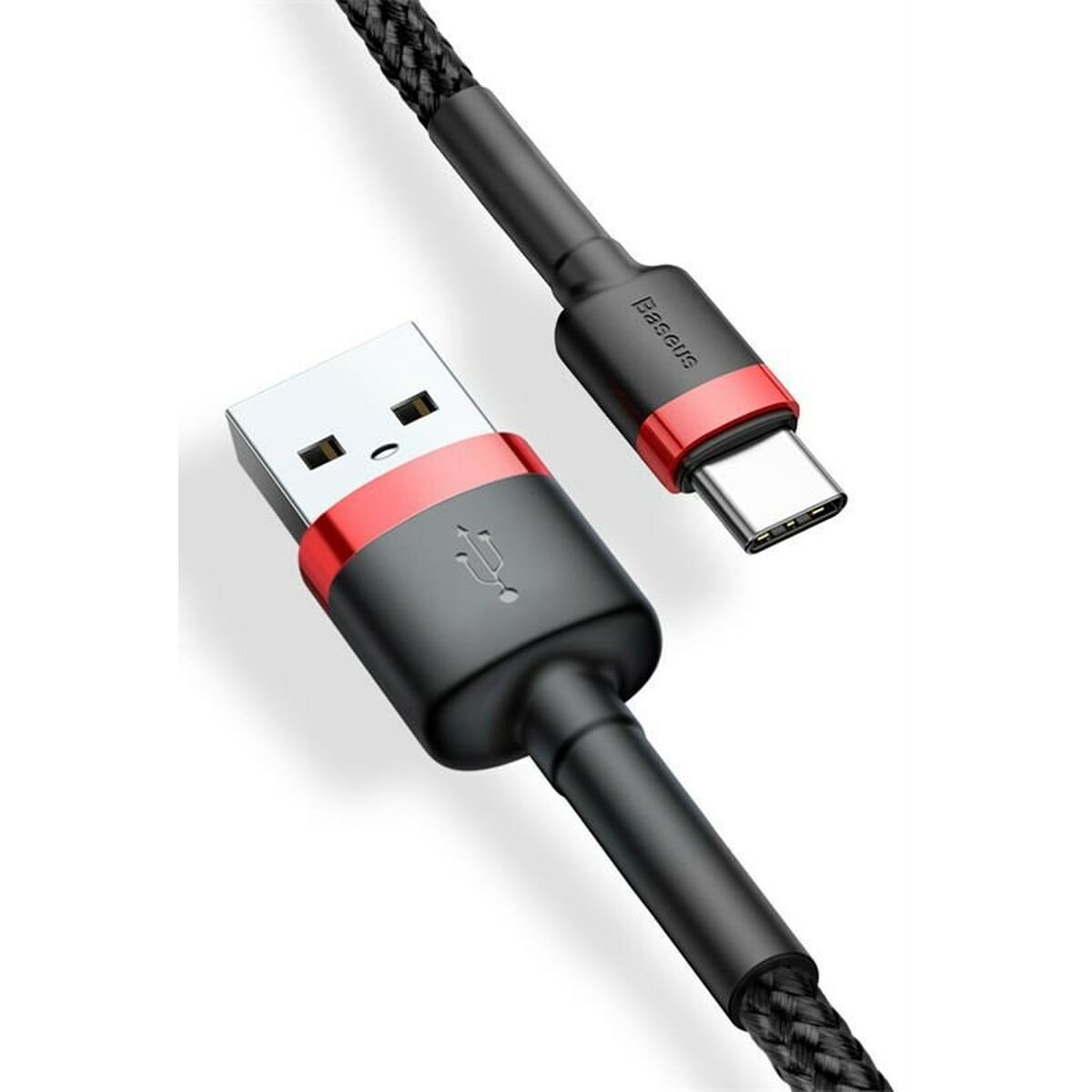 USB A till USB C Kabel Baseus Cafule Svart 2 m - 6