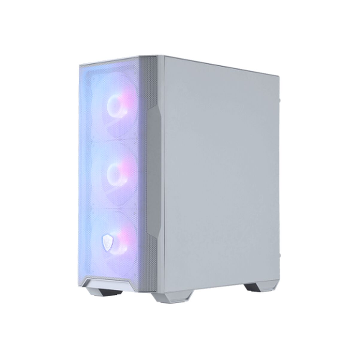 ATX Semitorn MSI MAG FORGE M100R WHITE Vit Transparent