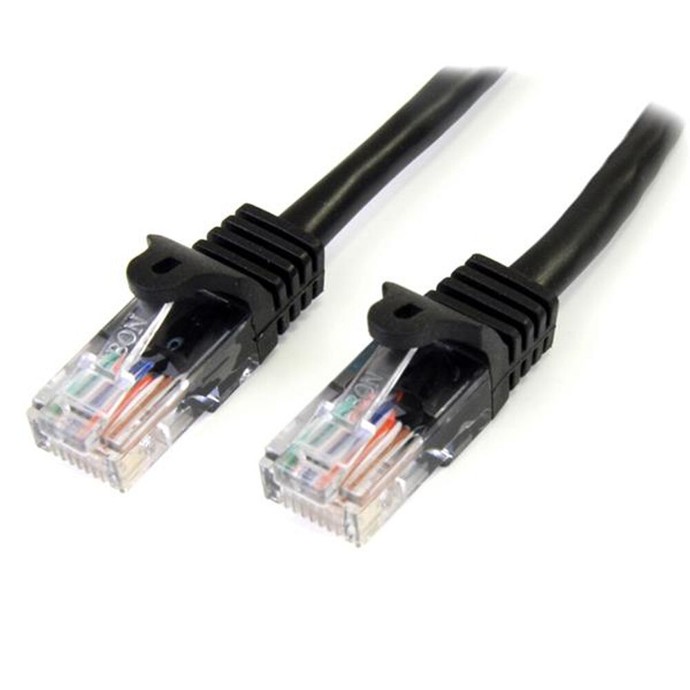 Nätkabel UTP Styv Kategori 6 Startech 45PAT1MBK            1 m
