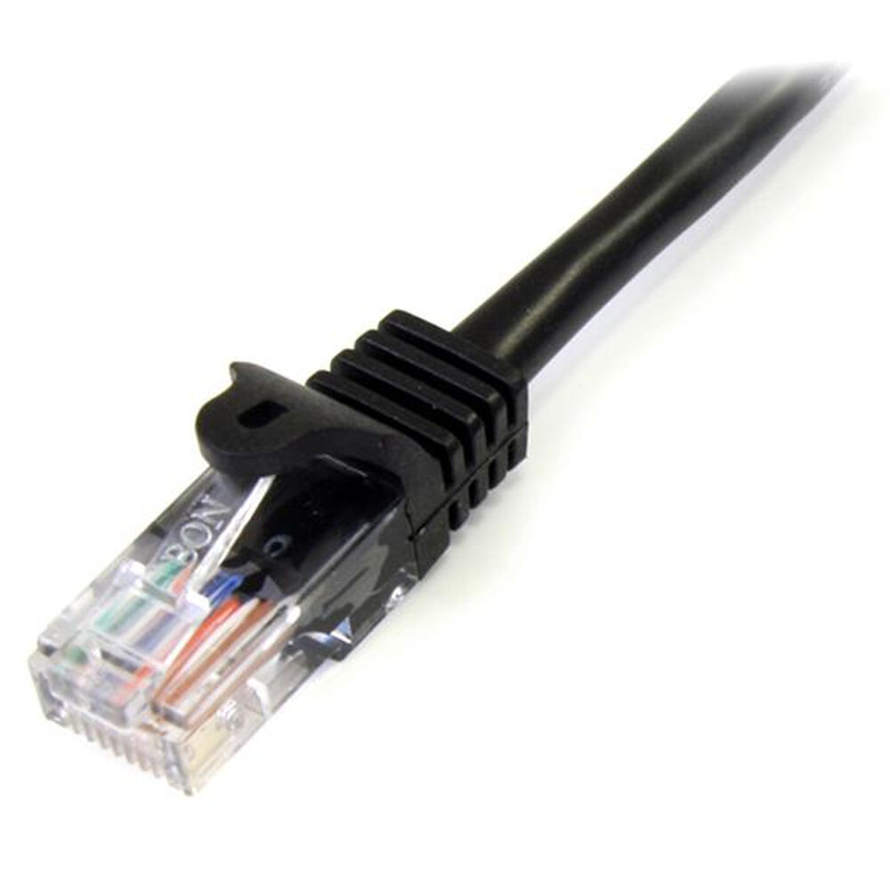 Nätkabel UTP Styv Kategori 6 Startech 45PAT1MBK            1 m - 2