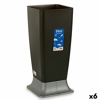 Paraplyställ Stefanplast Zeus Antracitgrå 25 x 55 x 25 cm (6 antal)