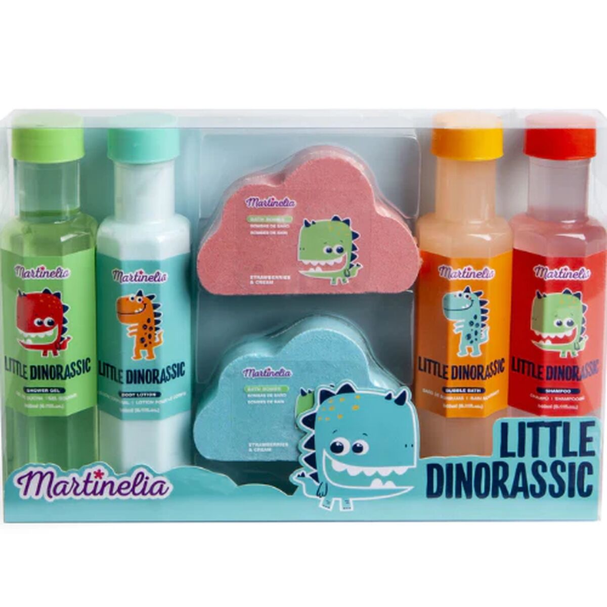 Badpaket för spädbarn Martinelia Little Dinorassic 6 Delar - 2