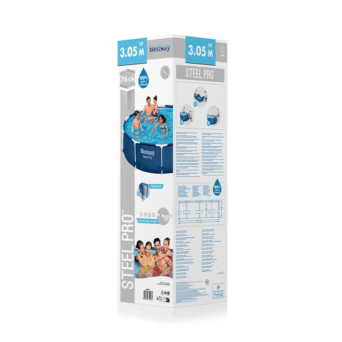 Bollhav Bestway 305 x 76 cm (Renoverade B) - 2